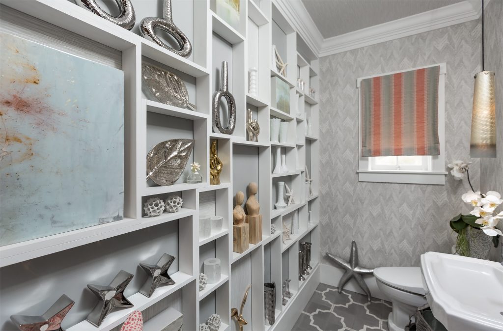 Architectural Inspiration in a.....what?? 6 Yeah Yeah...it was a fun idea until I needed to style it! I think our collection of milk glass is taking over:-)