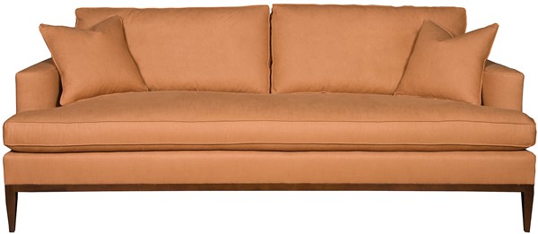 orange sofa