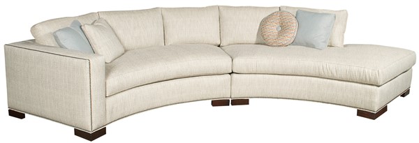 white round sofa