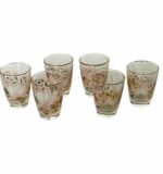 vintage tumblers glass set