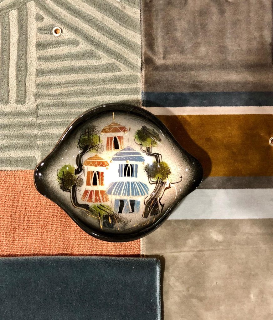 How to use vintage pottery to inspire color and pattern in your home 4 IMG 5047