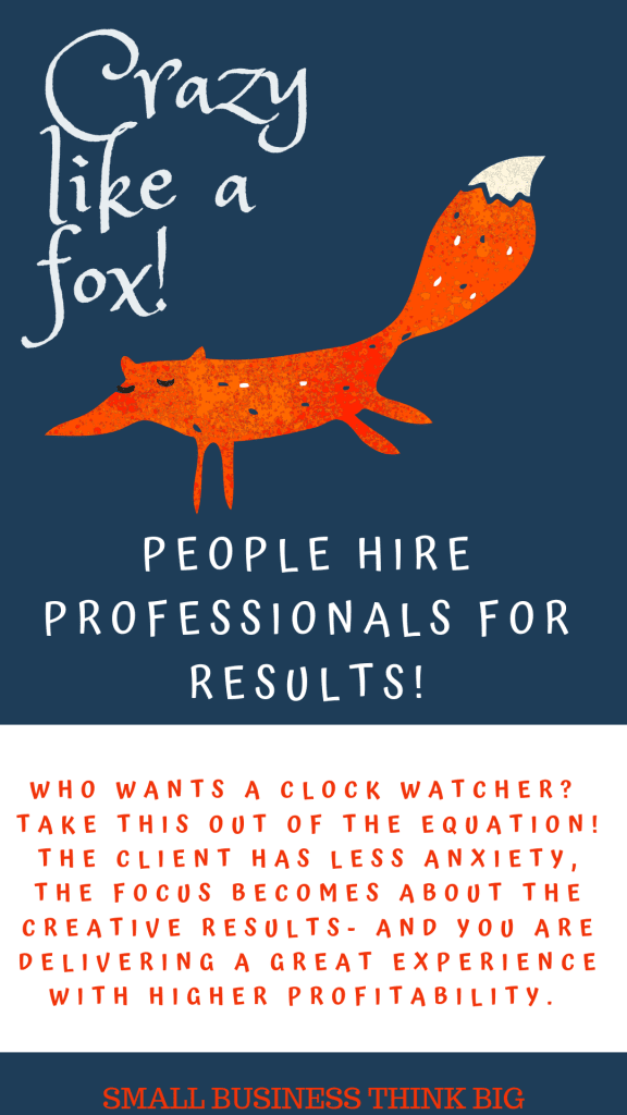 people hire professionals for results quote