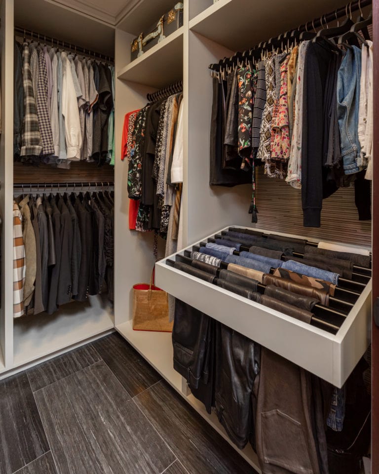 Custom Shelves, Clothing Storage
