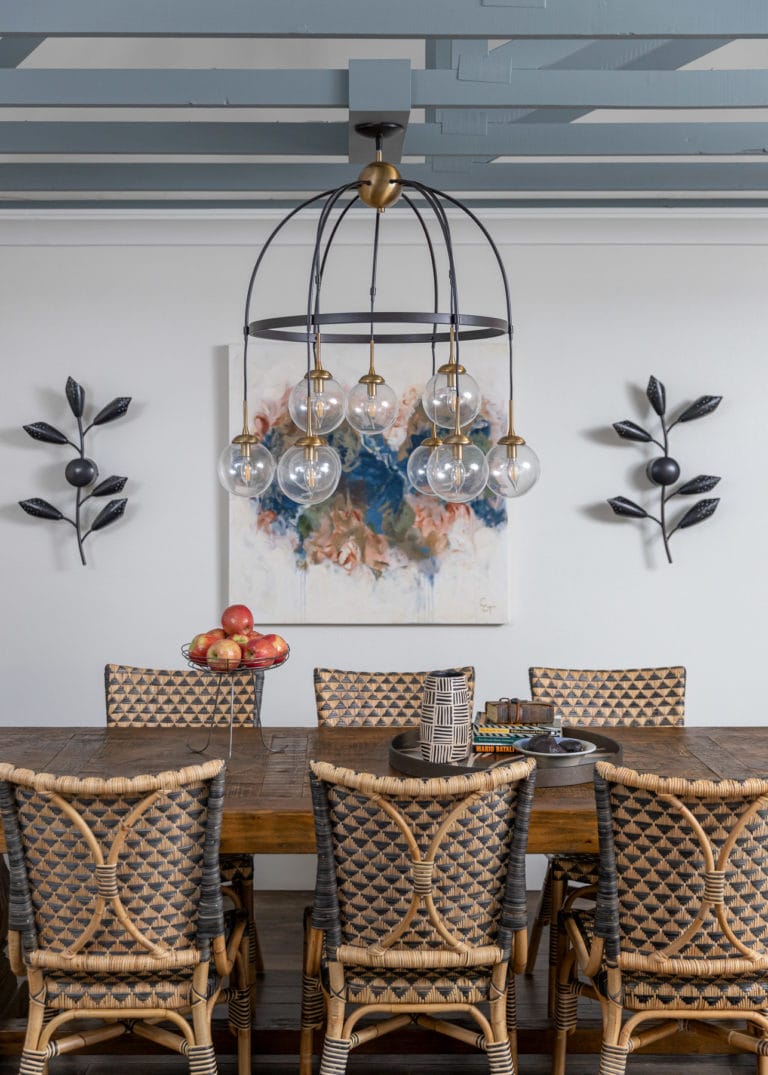 Beautiful Dining Area, Chandelier, Dining Chairs