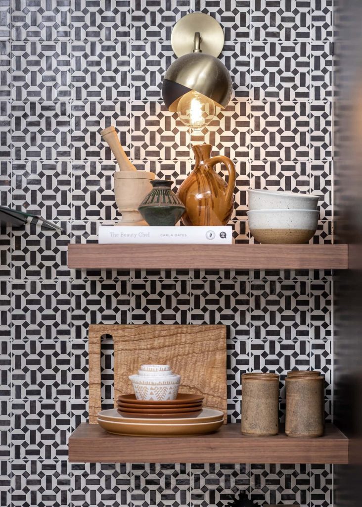 Floating Shelves, Beautiful Backsplash