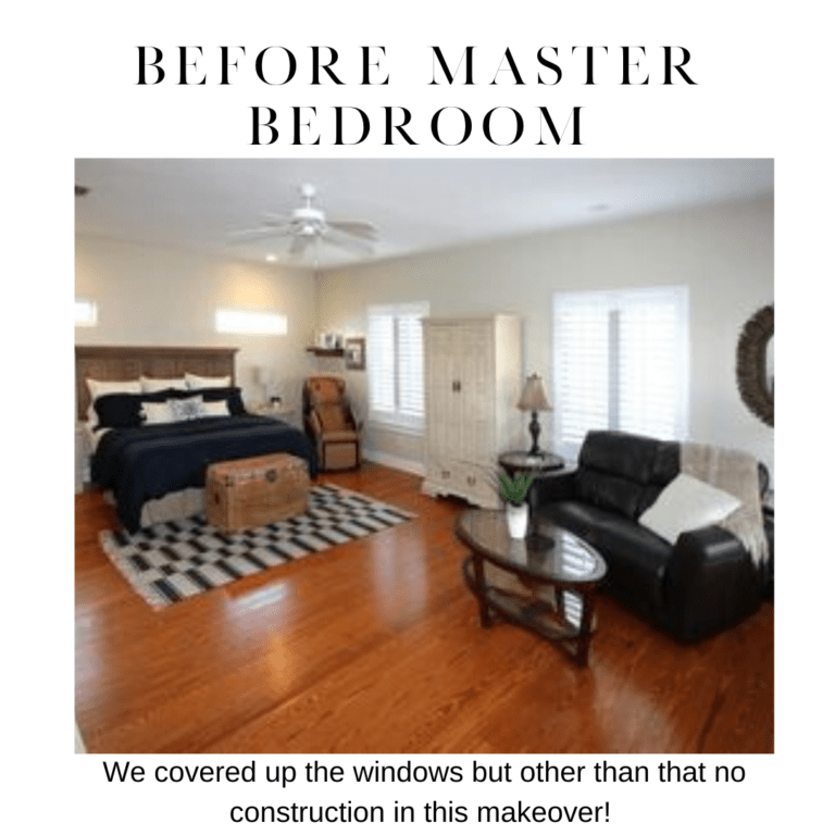 before master bedroom remodel on pensacola beach florida in detail interiors